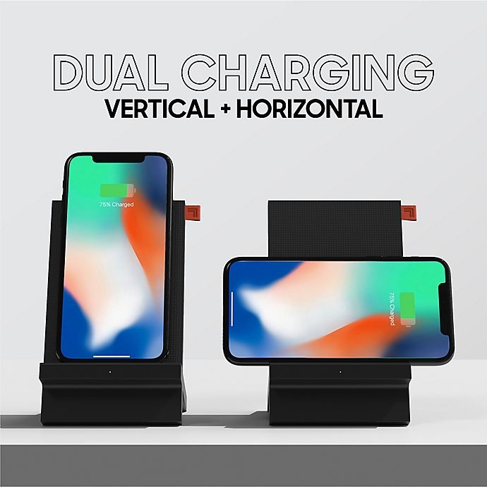 slide 3 of 6, Sharper Image Wireless Charging Stand, 1 ct