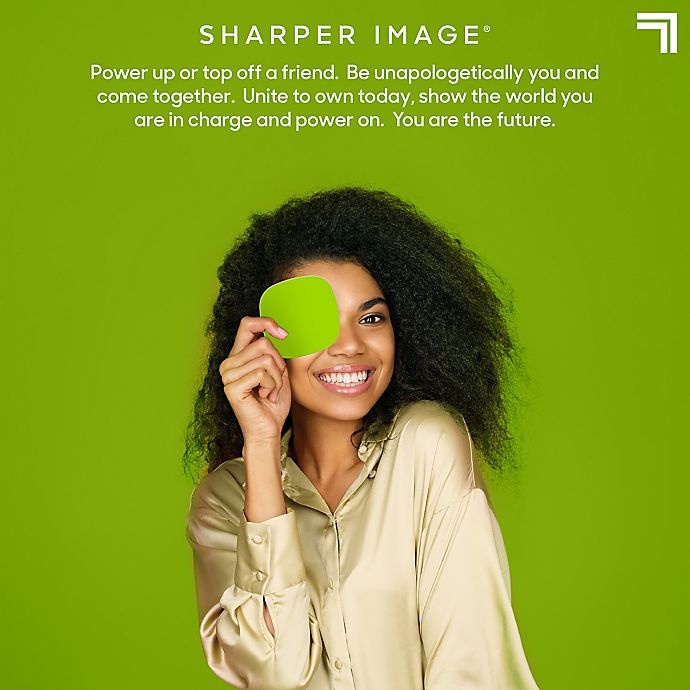 slide 7 of 10, Sharper Image Wireless Charging Pad - Neon Green, 1 ct