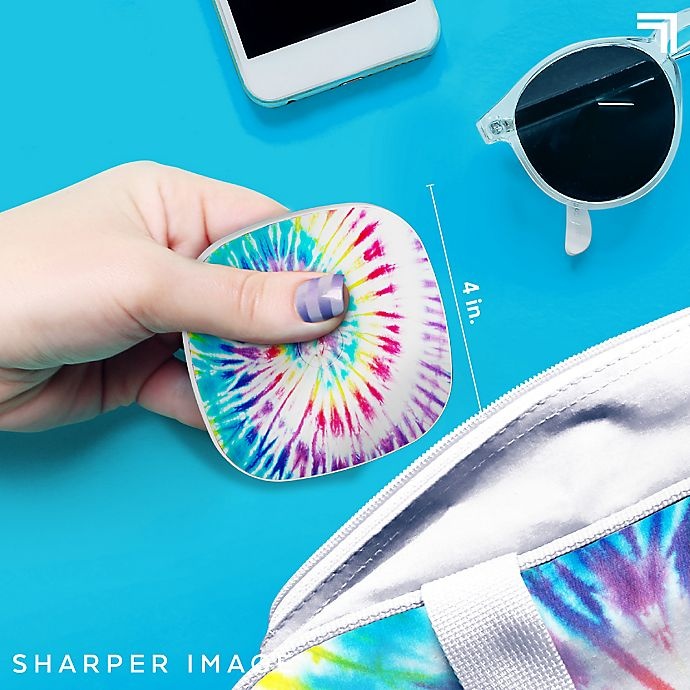 slide 6 of 10, Sharper Image Wireless Charging Pad - Tie Dye, 1 ct