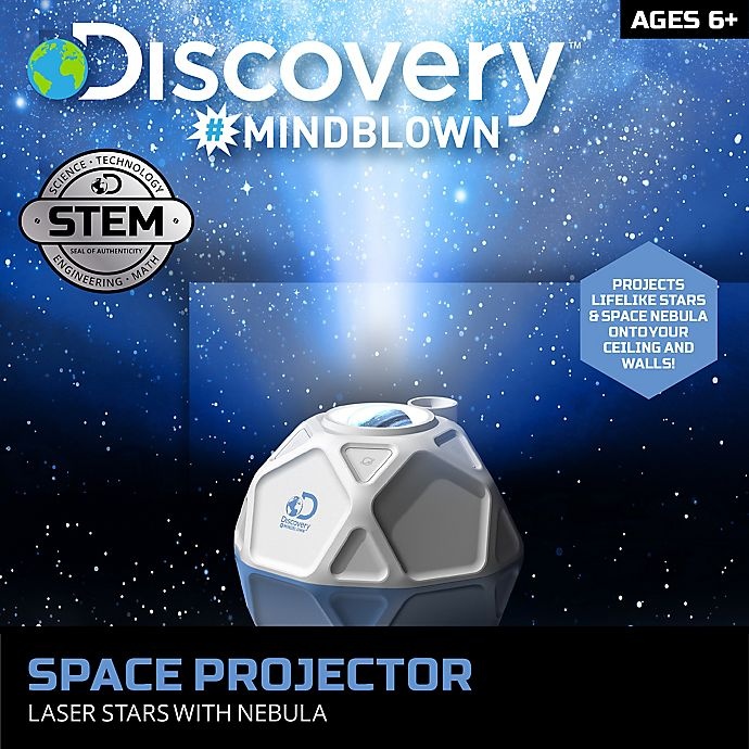 slide 2 of 8, Discovery MINDBLOWN Space Projector Laser Stars with Nebula, 1 ct