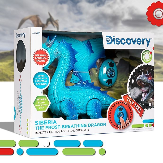 slide 6 of 7, Discovery Kids Dragon Remote Control Robotic Toy, 1 ct