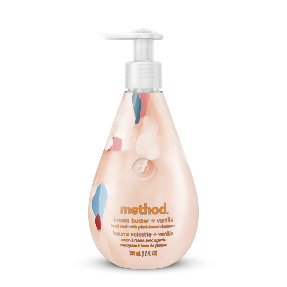 slide 1 of 5, Method Gel Hand Wash Brown Butter + Vanilla, 12 oz