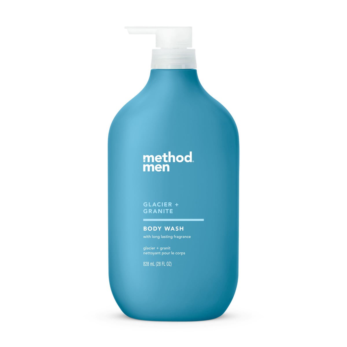 slide 1 of 5, method Men Body Wash, Glacier + Granite, 28 Fl Oz, 28 fl oz