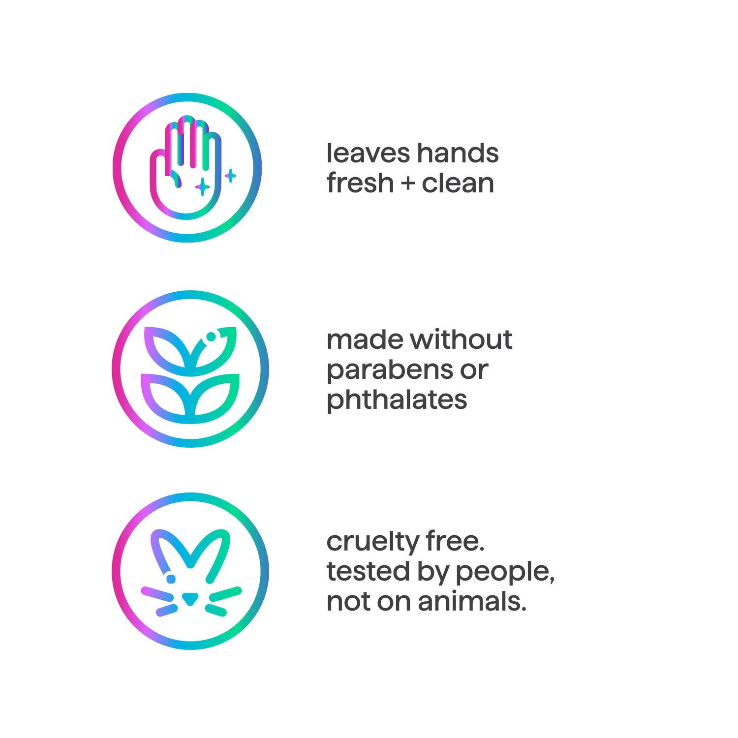 slide 2 of 5, method Foaming Lemon + Freesia Hand Wash 10 fl oz, 10 oz