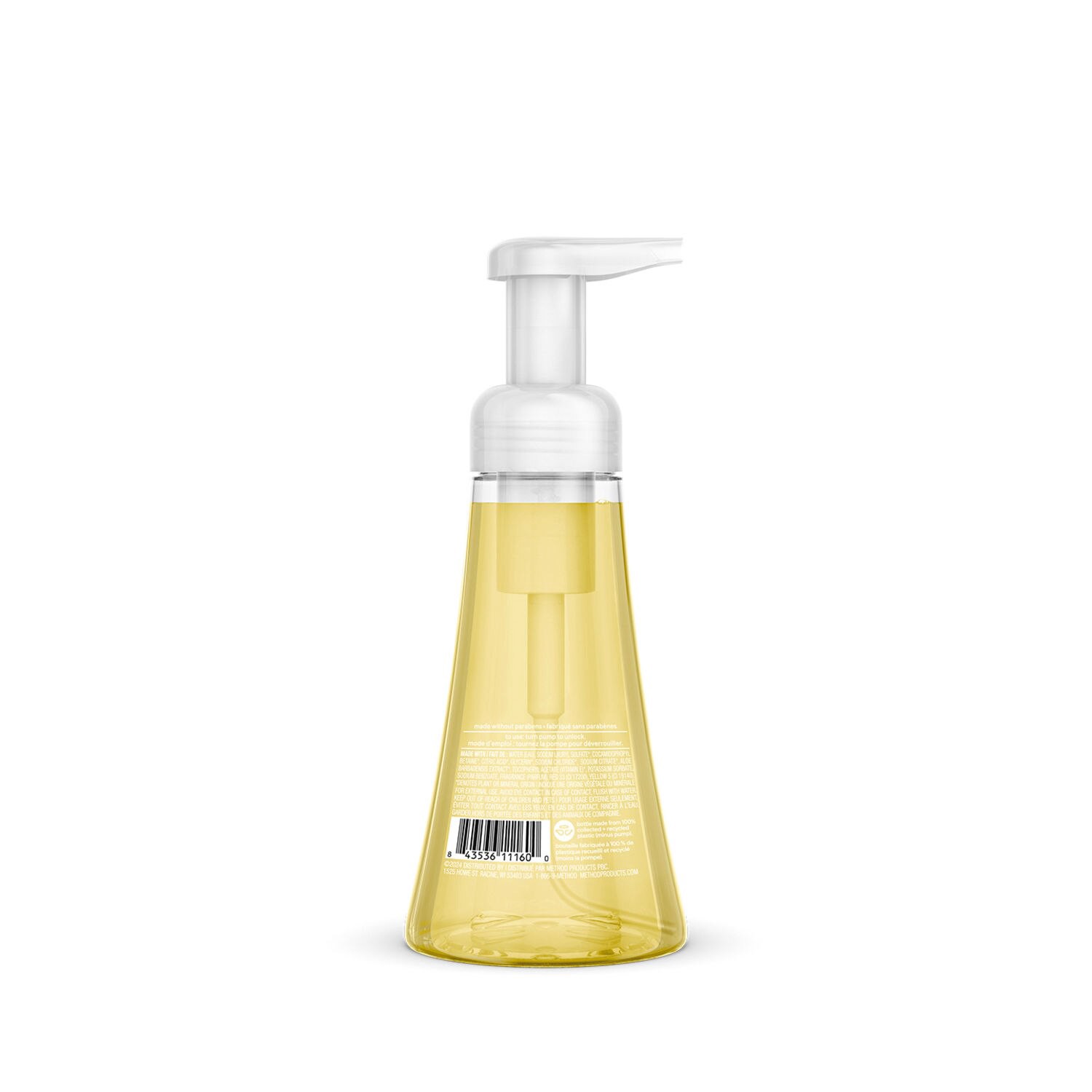 slide 3 of 5, method Foaming Lemon + Freesia Hand Wash 10 fl oz, 10 oz