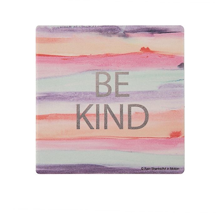 slide 1 of 1, Thirstystone Be Kind Coaster - Watercolor, 1 ct