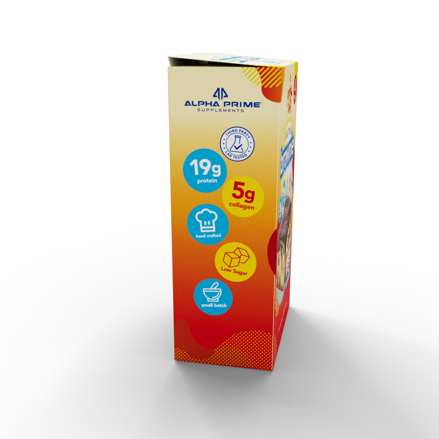 slide 4 of 7, Alpha Prime, Prime Bites, Cookie Dough Bites®, Protein Brownie, 4ct, 4 ct