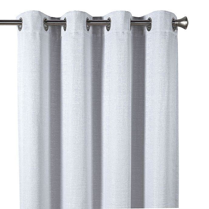 slide 6 of 7, Therapedic Radcliff Grommet 100% Blackout Curtain Panel - Off-White (Single), 95 in