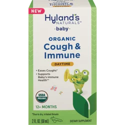 Hyland's's Hyland's'sS Naturals Organic Cough & Immune Liquid