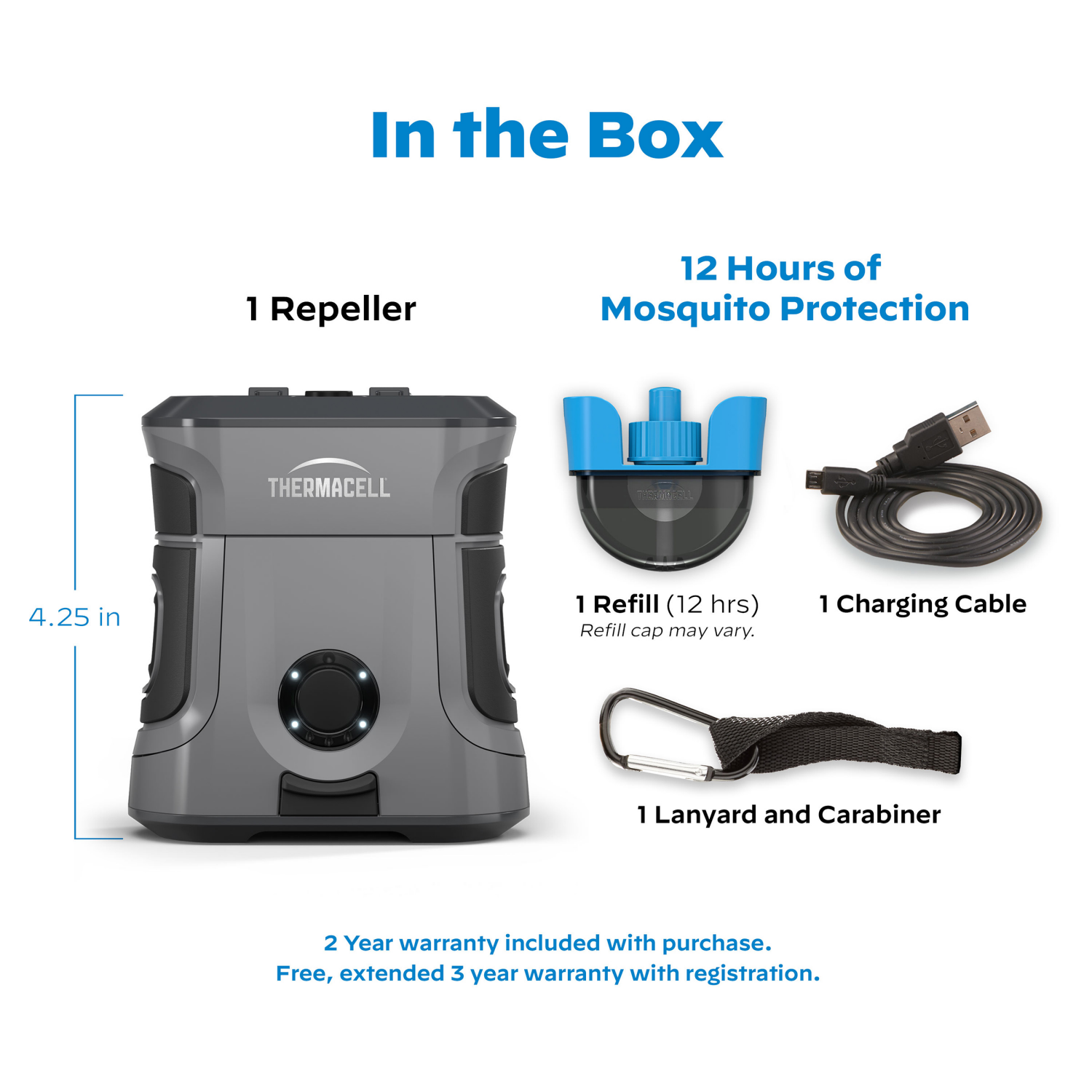 slide 3 of 5, Thermacell 20 ft Zone Mosquito Repellent 1 Each, 1 ct