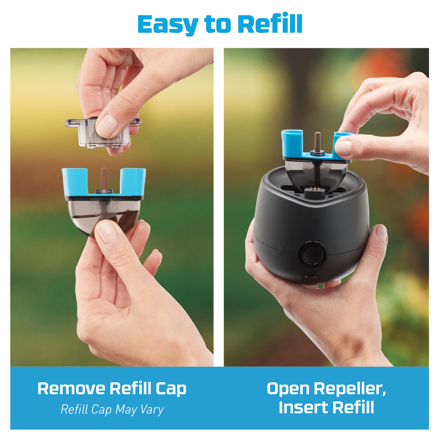 slide 4 of 6, Thermacell Mosquito Repellent, Rechargeable Refills 36 Hours, 1 ct