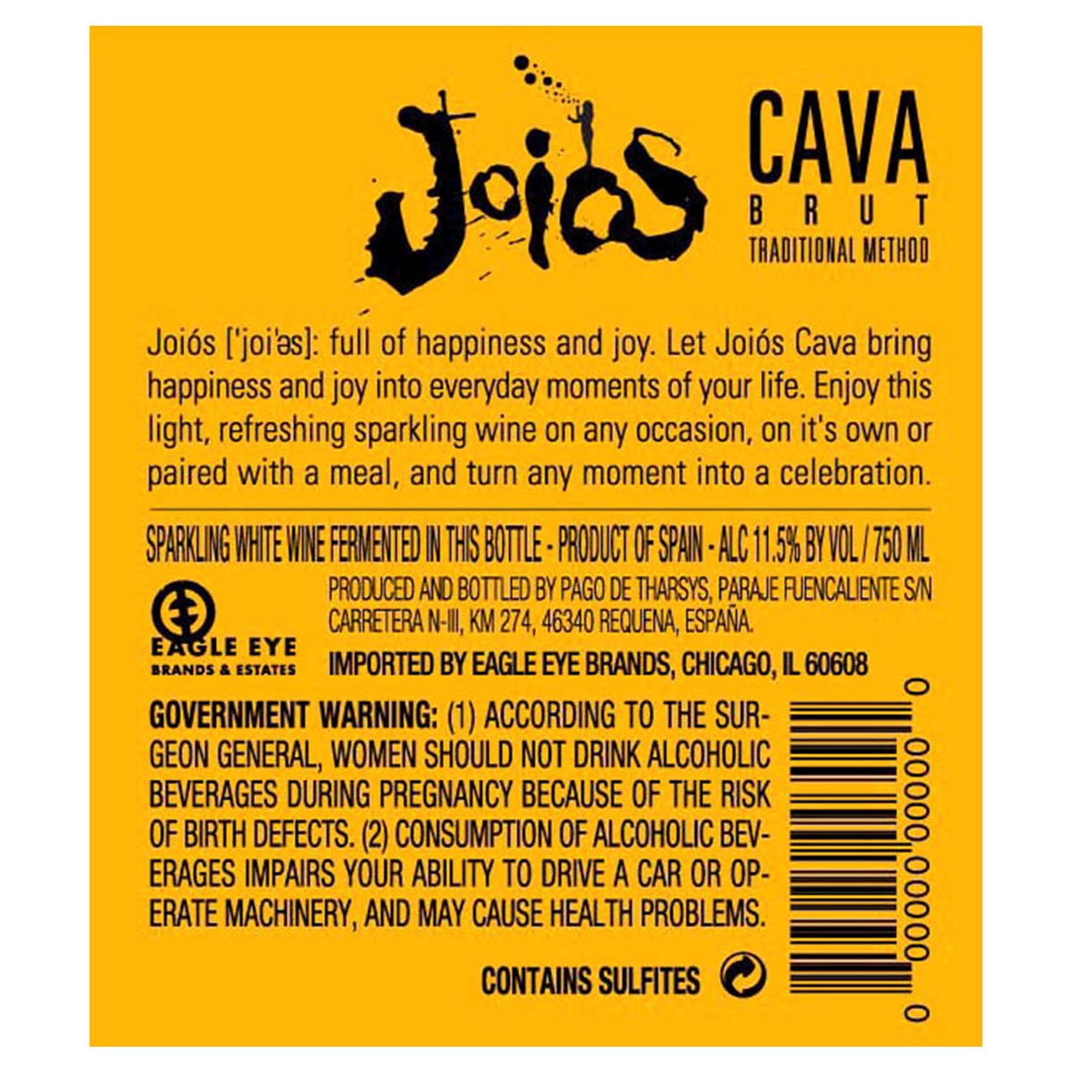 slide 2 of 2, Joios Cava Spartkling Brut, 750 ml