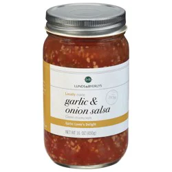 L&B Garlic & Onion Salsa 16 oz