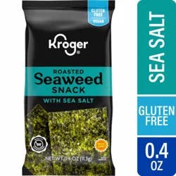 Kroger Korean Inspirations Sea Salted Roasted Seaweed Snack