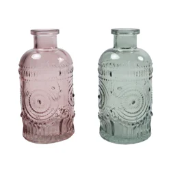 Sprayed Glass Vase Assortment, 5in