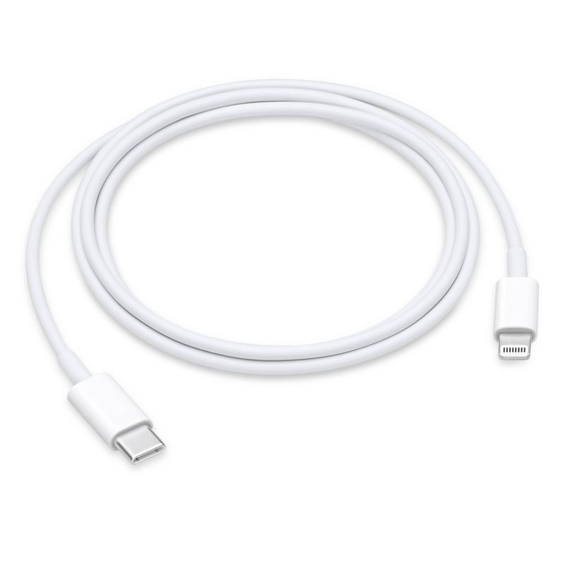 slide 1 of 4, Apple USB-C to Lightning Cable (1m), 1 ct