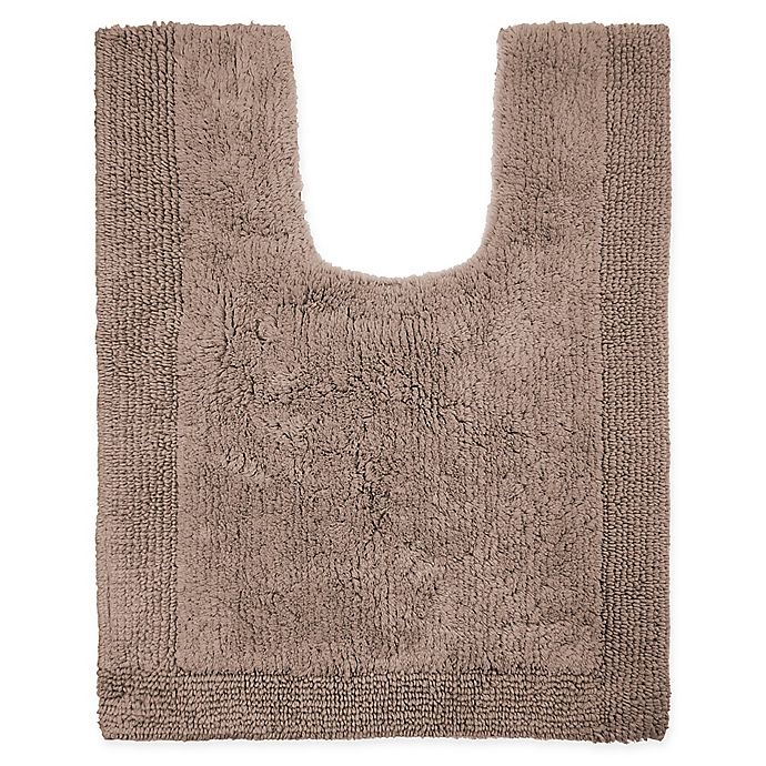 slide 1 of 1, Wamsutta Ultra Fine Reversible Contour Bath Rug - Taupe, 1 ct