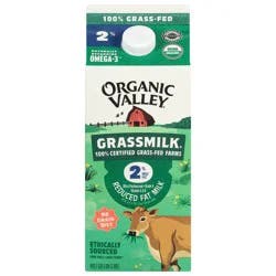 Organic Valley Grassmilk Reduced Fat Milk 59 fl oz