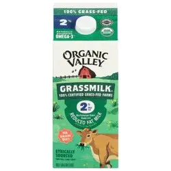Organic Valley Grassmilk Organic 2% Reduced Fat Milk