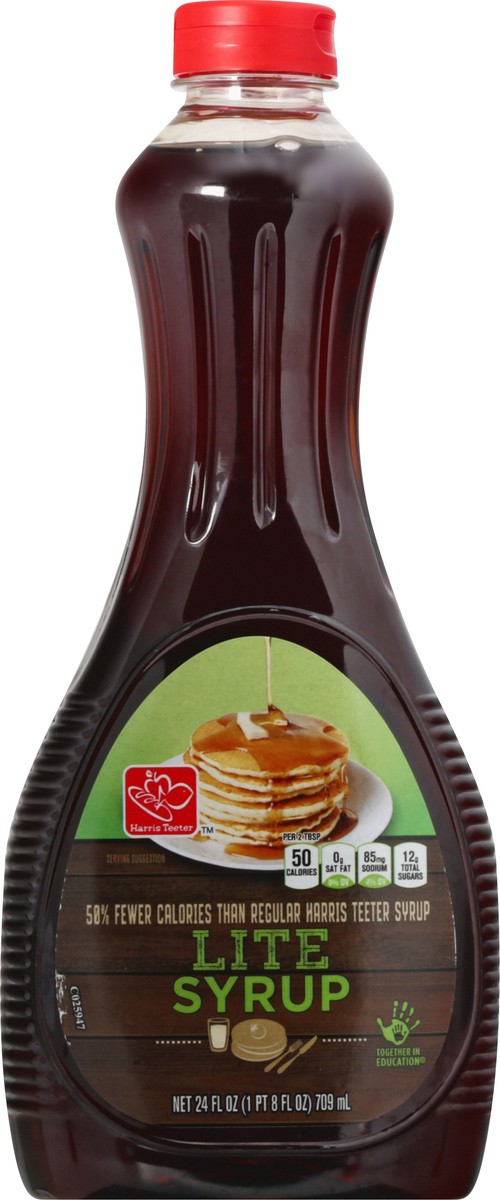 slide 9 of 10, Harris Teeter Light Syrup, 24 oz