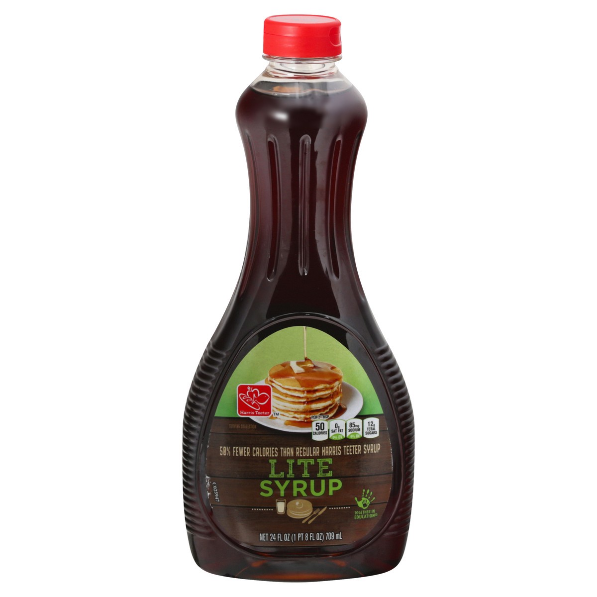 slide 1 of 10, Harris Teeter Light Syrup, 24 oz