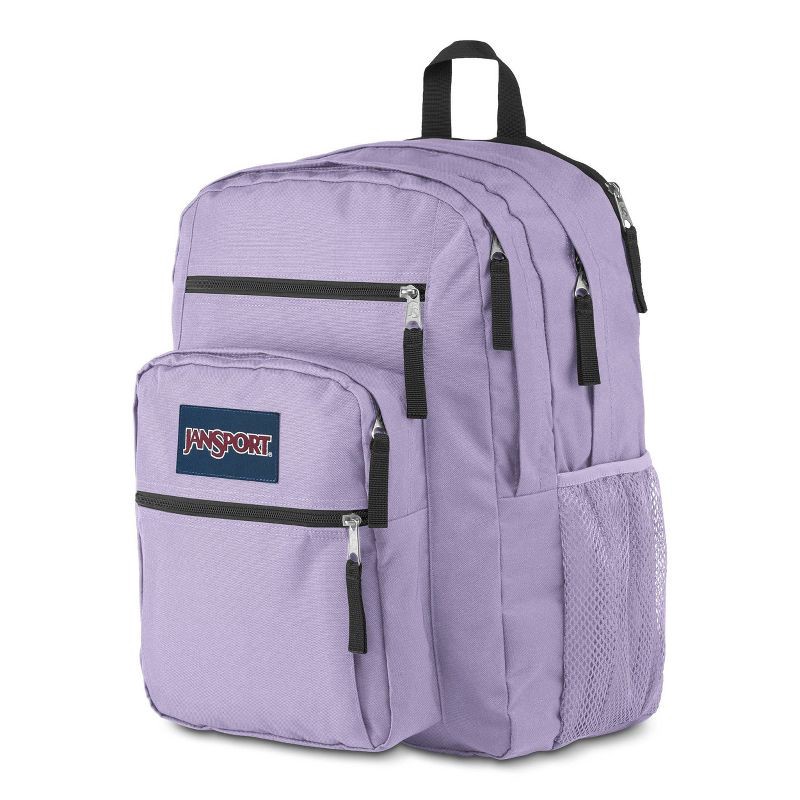 slide 2 of 8, JanSport Big Student 17.5" Backpack - Pastel Lilac: School Bookbag, Water-Resistant, 1 ct