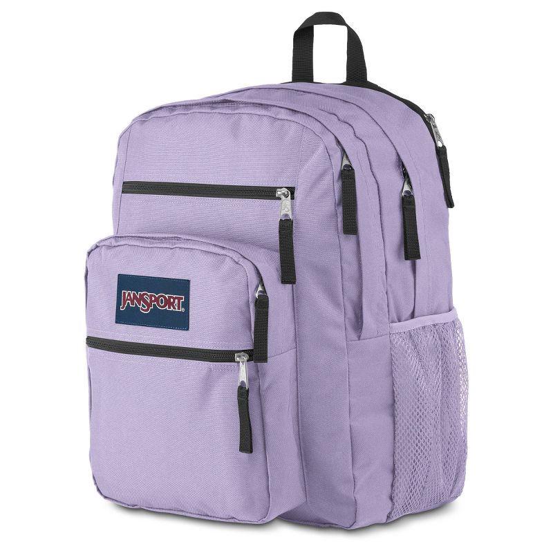slide 8 of 8, JanSport Big Student 17.5" Backpack - Pastel Lilac: School Bookbag, Water-Resistant, 1 ct