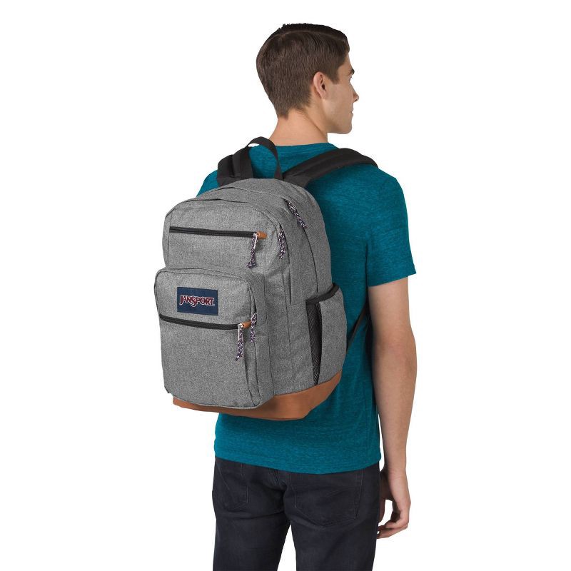slide 3 of 4, JanSport Cool Student 17.5" Backpack - Gray Letterman, 1 ct