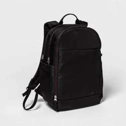 17.5" Lifestyle Backpack Black - All in Motion™: Water-Resistant, Fits 15" Laptop
