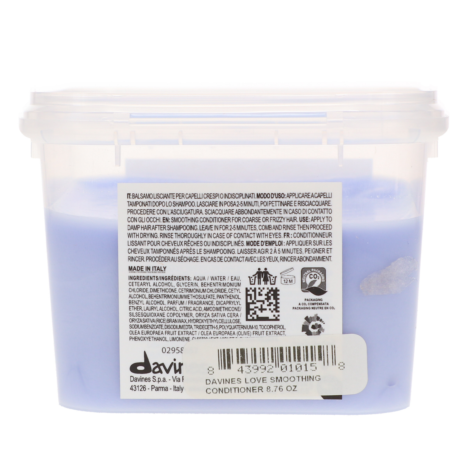 slide 2 of 2, Davines Love Smoothing Conditioner 8.76 Oz, 8.76 oz