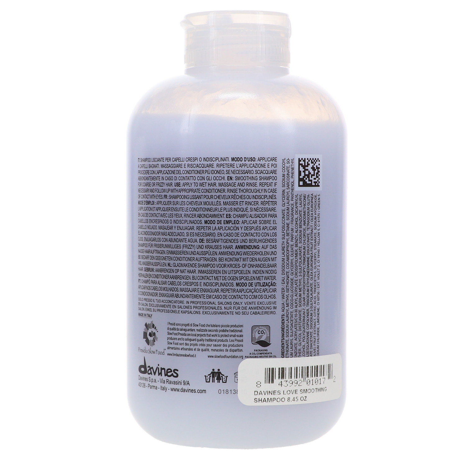 slide 2 of 2, Davines Love Smoothing Shampoo 8.45 Oz, 8.45 oz