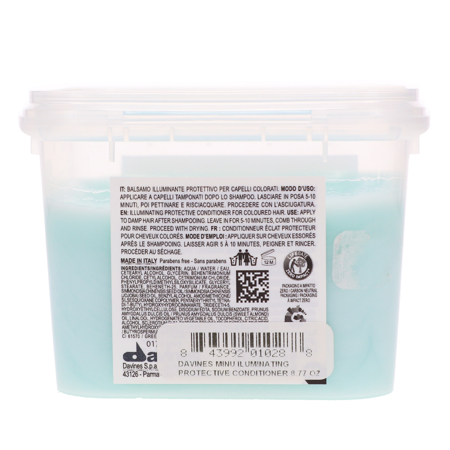 slide 2 of 2, Davines Minu Conditioner 8.77 Oz, 8.77 oz