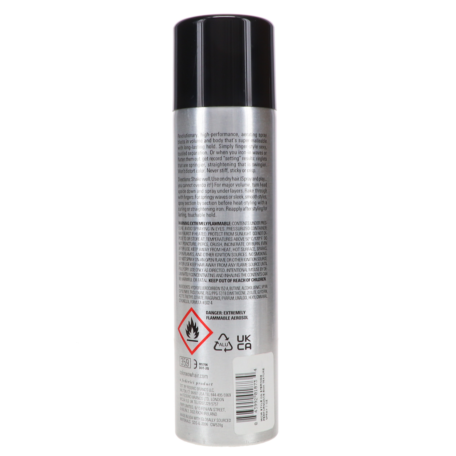 slide 2 of 2, Wow Performance Enhancing Texture Spray - 7 OZ, 7 oz