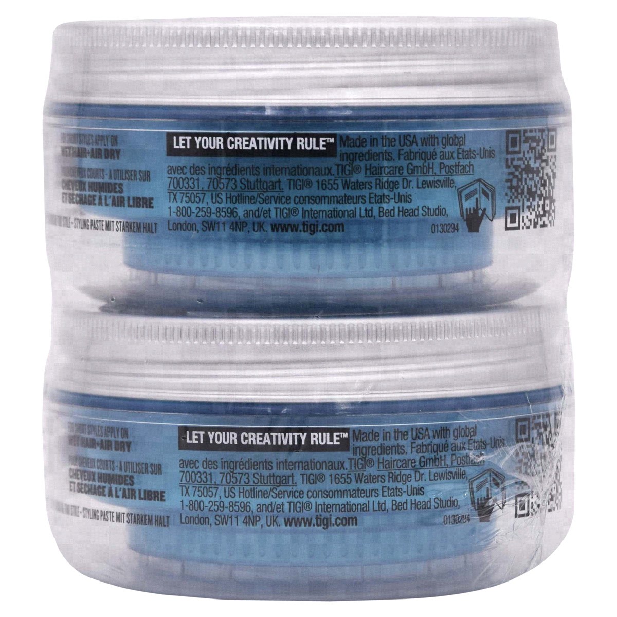 slide 2 of 3, TIGI Bed Head Manipulator Texturizing Putty, 2 ct; 4.02 oz