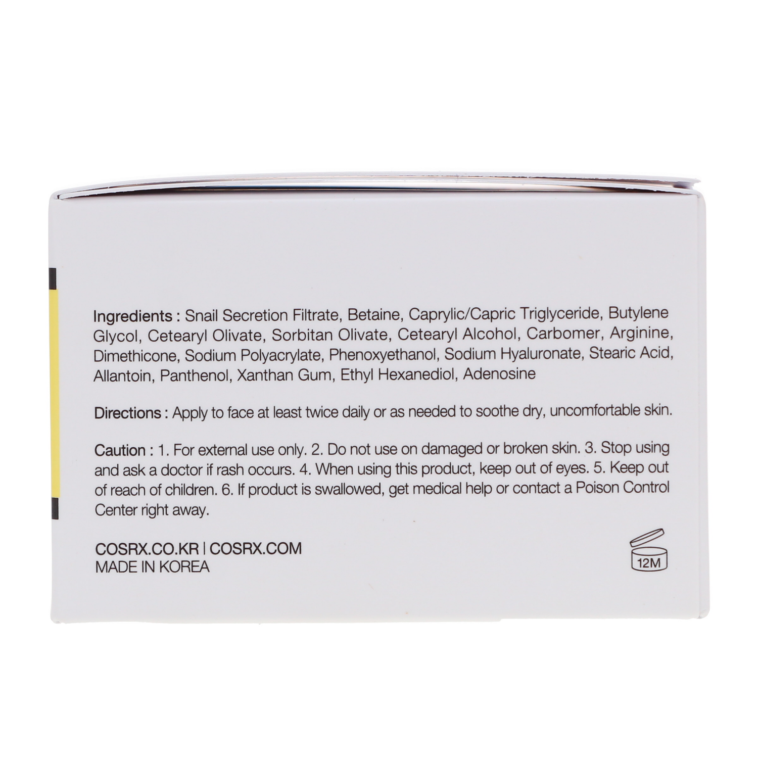 slide 2 of 2, Cosrx Advance Snail 92 All One Cream, 3.52 oz, 3.52 oz