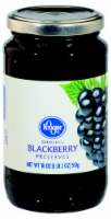 slide 1 of 6, Kroger Blackberry Seedless Preserves, 18 oz