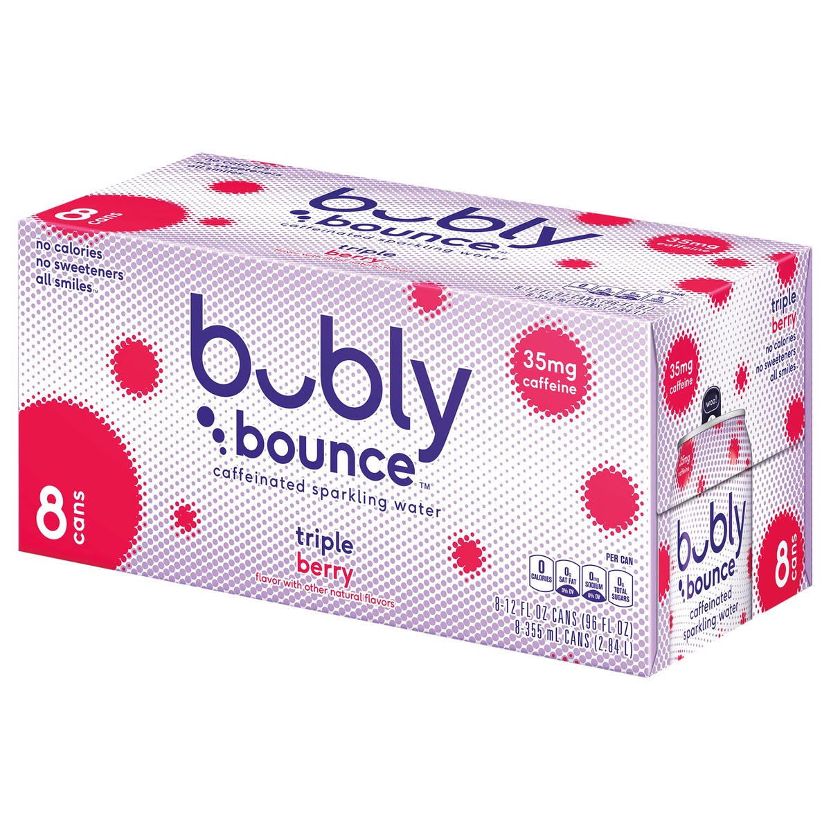 slide 4 of 11, bubly Sparkling Water - 8 ct, 96 oz