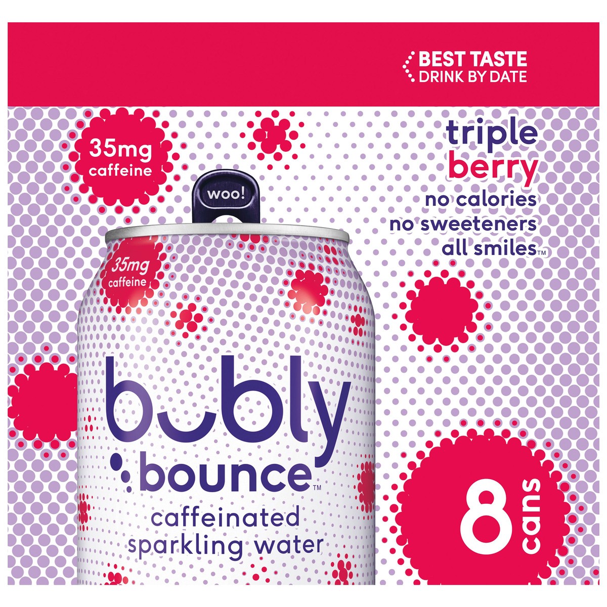 slide 3 of 11, bubly Sparkling Water - 8 ct, 96 oz