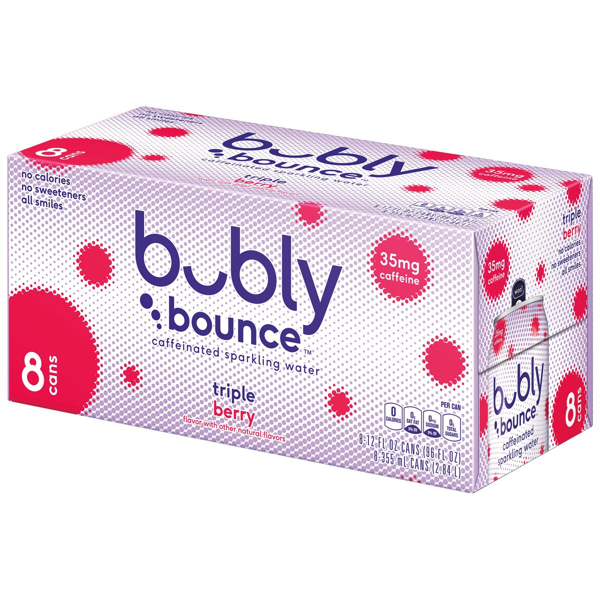 slide 5 of 11, bubly Sparkling Water - 8 ct, 96 oz