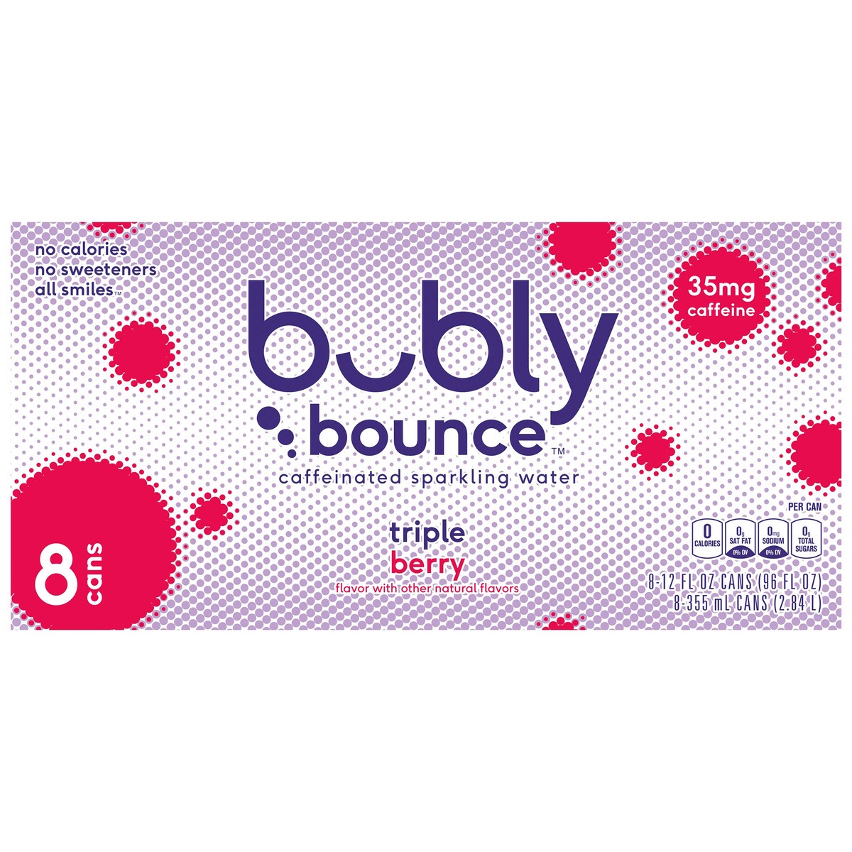 slide 2 of 11, bubly Sparkling Water - 8 ct, 96 oz