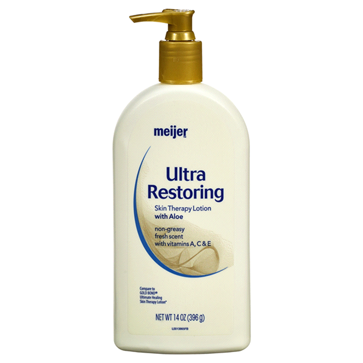 slide 1 of 2, Meijer Ultra Restoring Skin Therapy Lotion with Aloe, 14 oz