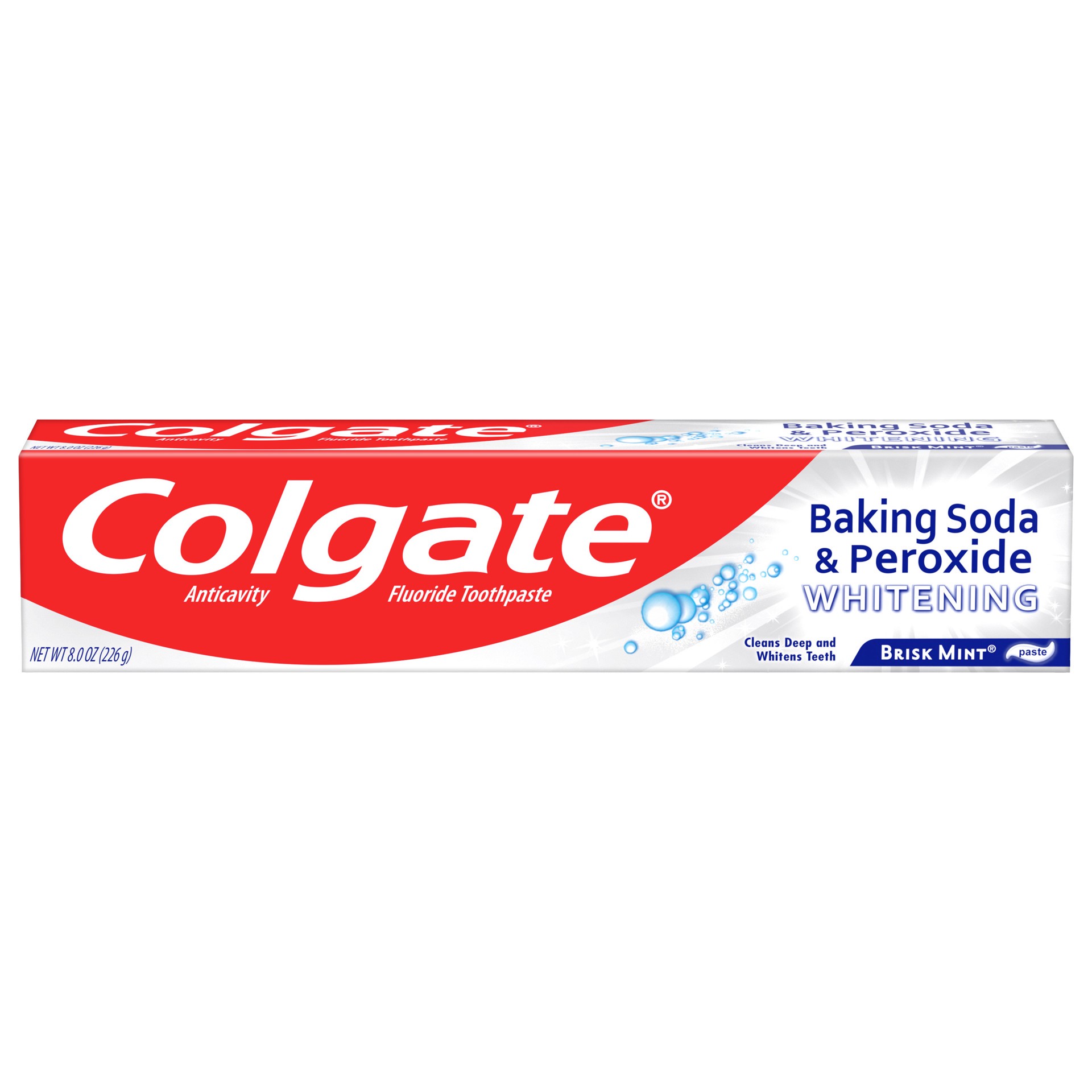 slide 1 of 7, Colgate Baking Soda and Peroxide Whitening Toothpaste - 8 ounce (6 Pack), 8 oz