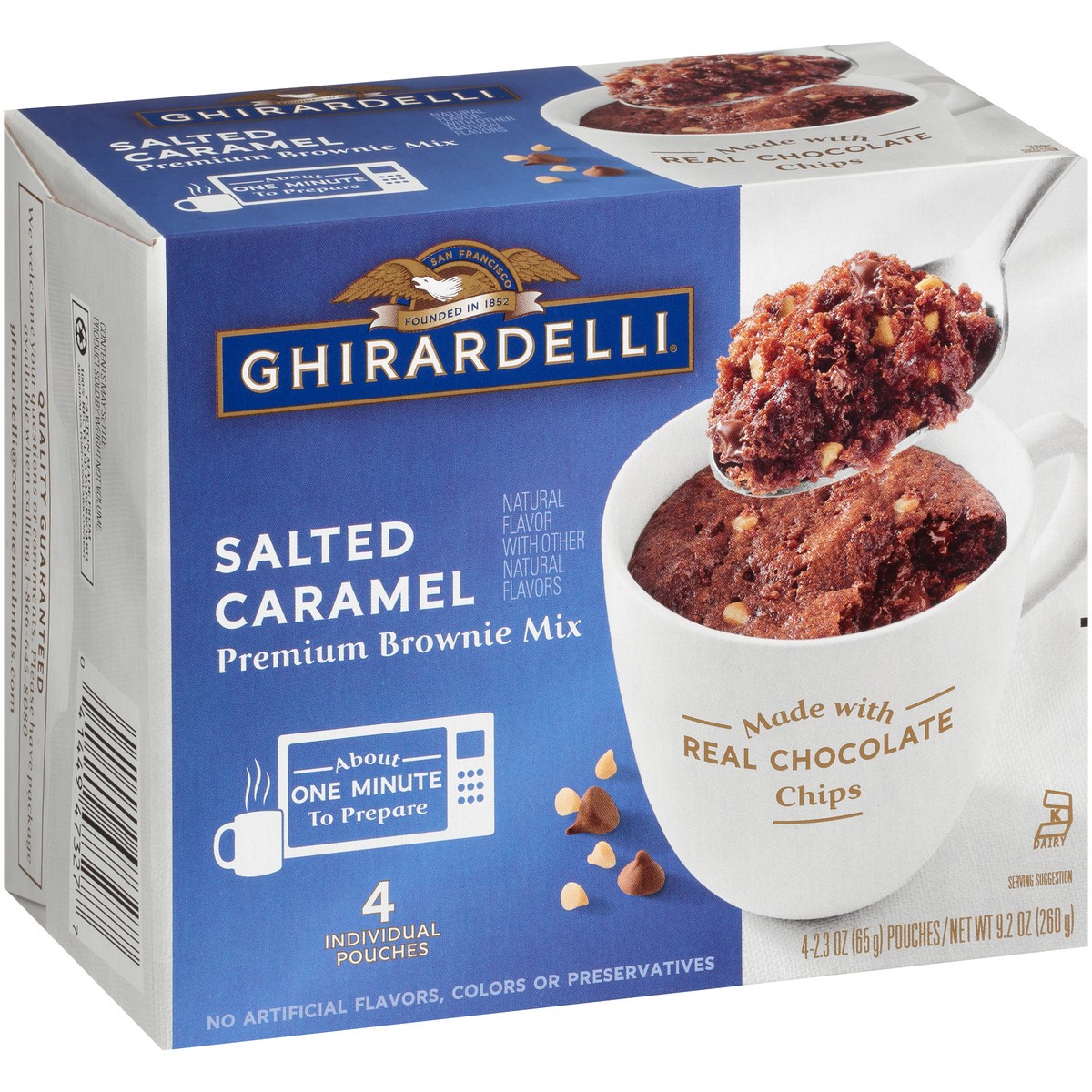 slide 3 of 5, GHIRARDELLI Brownie Mix, 4 ct; 2.3 oz