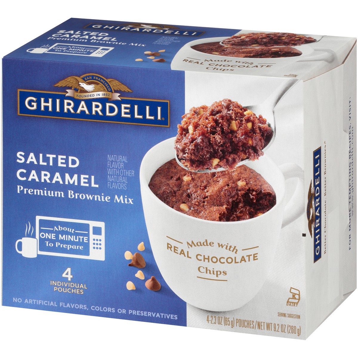 slide 4 of 5, GHIRARDELLI Brownie Mix, 4 ct; 2.3 oz