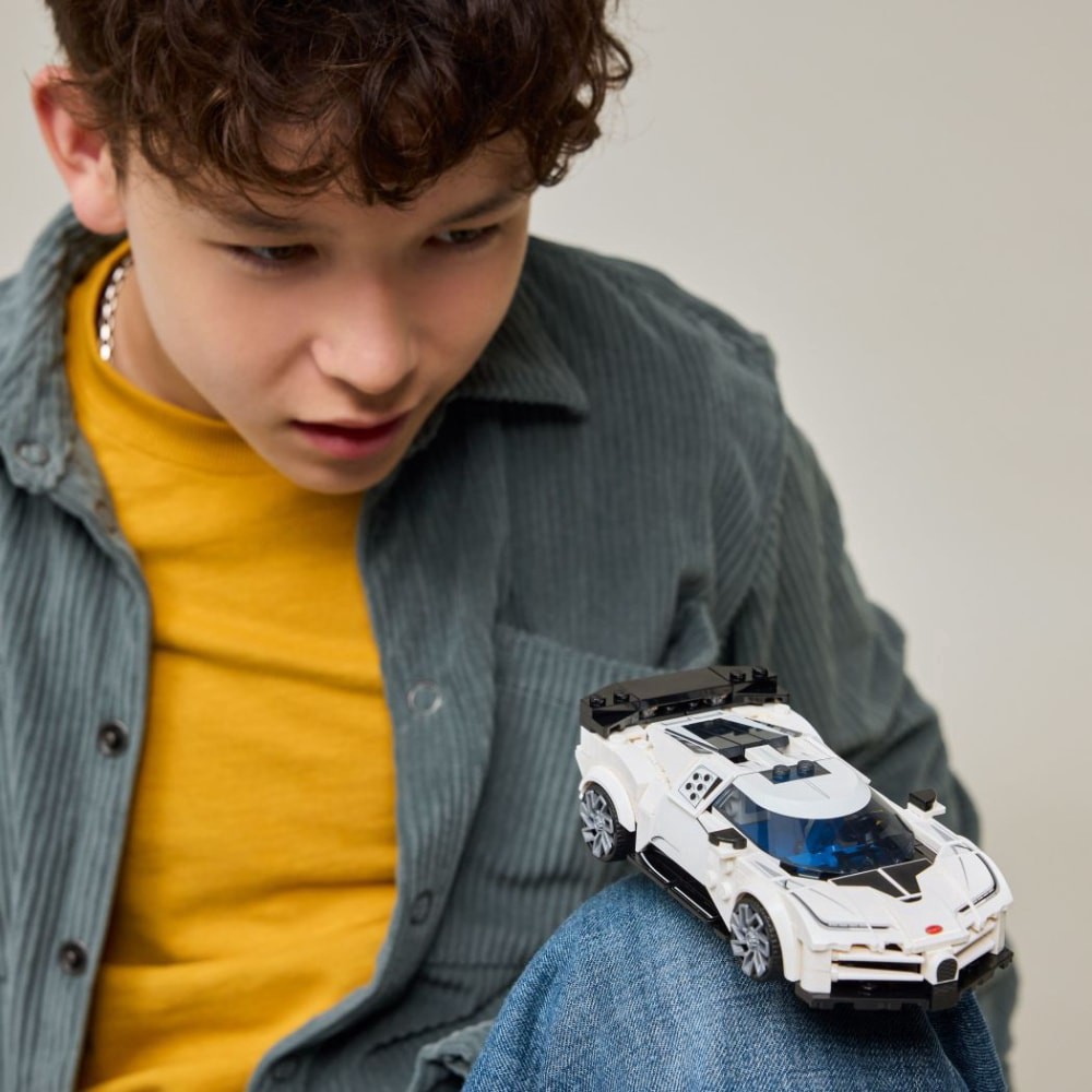 slide 6 of 6, LEGO Speed Champions Bugatti Centodieci Hyper Sports Car 77240, 291 ct