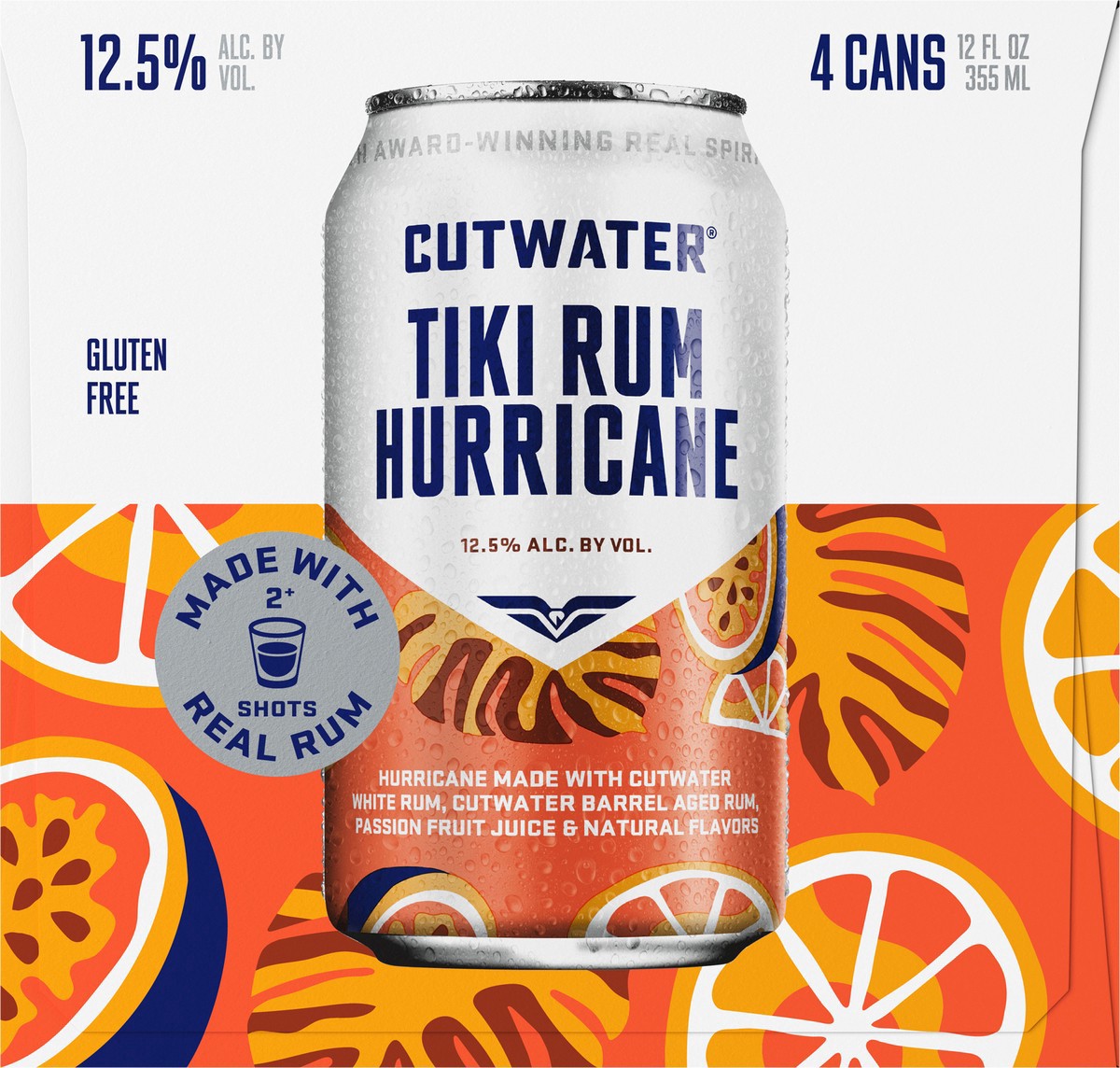 slide 4 of 11, Cutwater Spirits Hurricane 4 Pack, 12 fl oz Cans, 4 ct