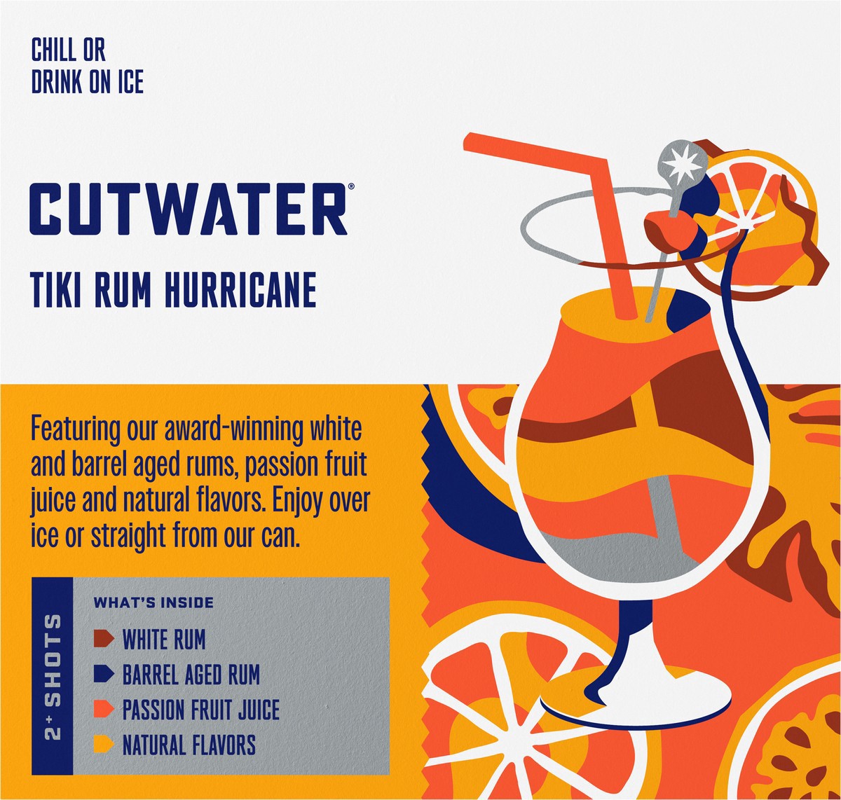 slide 8 of 11, Cutwater Spirits Hurricane 4 Pack, 12 fl oz Cans, 4 ct