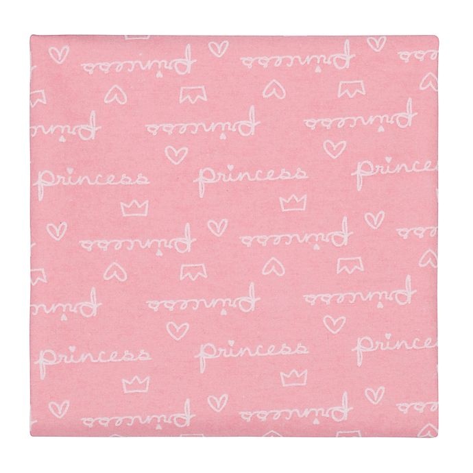 slide 2 of 5, Gerber Princess Flannel Receiving Blankets - Pink, 5 ct