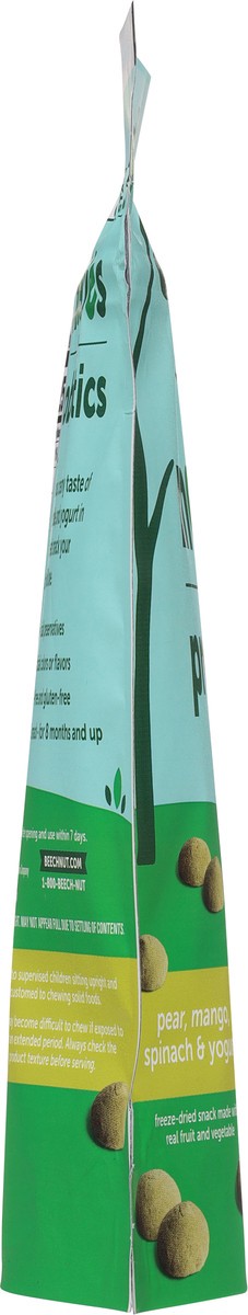 slide 7 of 11, Beech-Nut Stage 3 (from About 8 Months) Pear, Mango, Spinach & Yogurt Melties with Probiotics Stage 3 1 oz, 2.5 oz