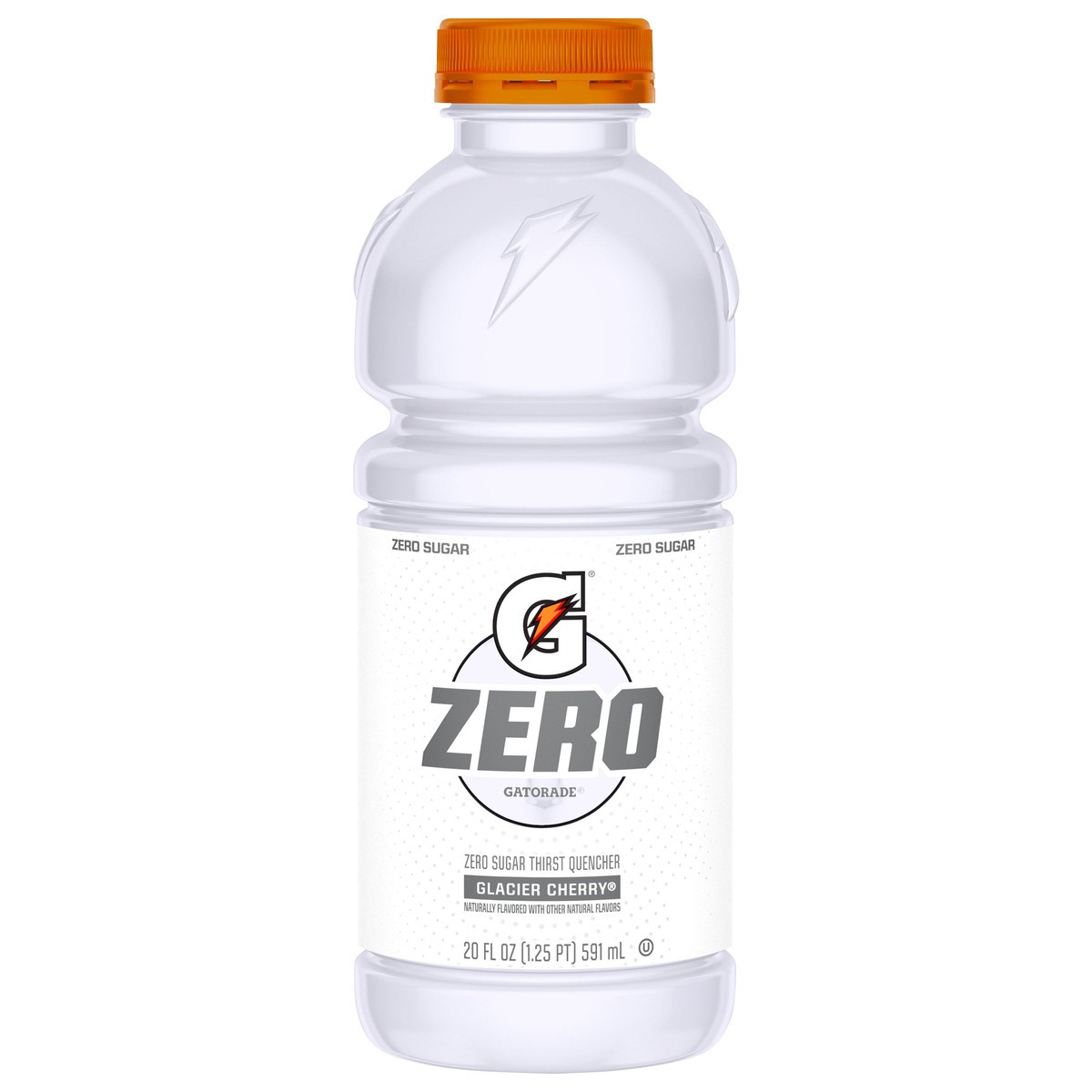 slide 1 of 3, Gatorade Zero Zero Sugar Thirst Quencher Glacier Cherry - 20 fl oz, 20 fl oz